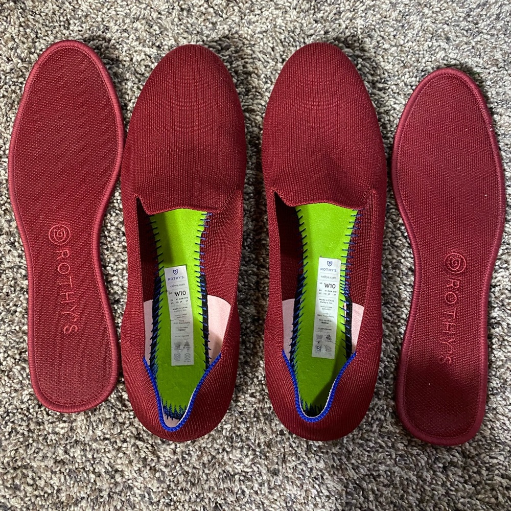 Rothy’s loafers size 10